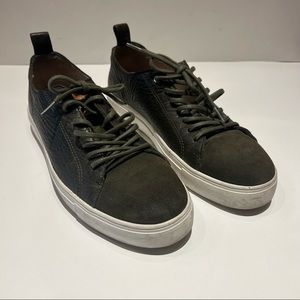 Blackstone Olive Green Mens Sneakers Size 43